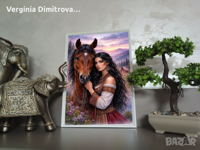 Дигитални картини коне