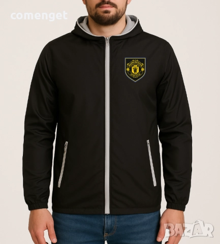 Спортно яке / ветровка MAN UNITED / МАНЧЕСТЪР ЮНАЙТЕД с три джоба.
