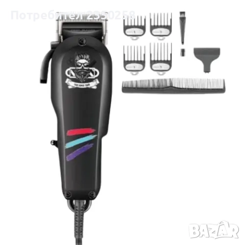 Професионална машинка за подстригване тример VGR 129 машинка с кабел, снимка 3 - Машинки за подстригване - 52864875