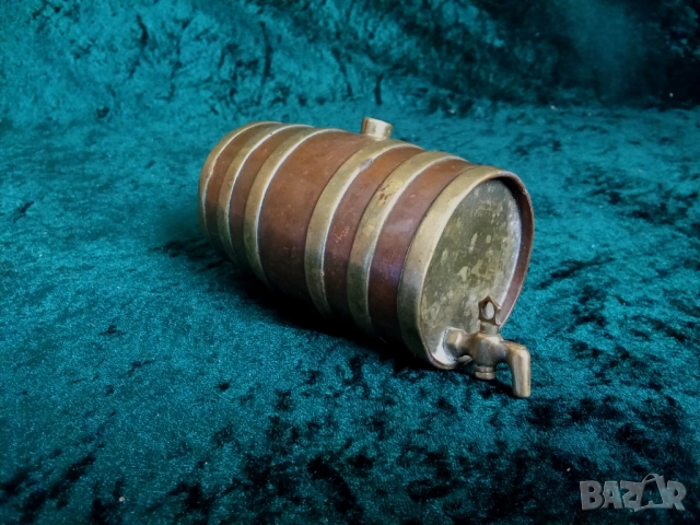 миниатюрна медна бъчва, снимка 4 - Други ценни предмети - 51879411