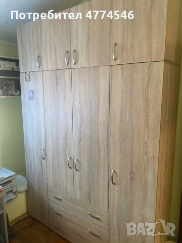 Гардероб с надстройка