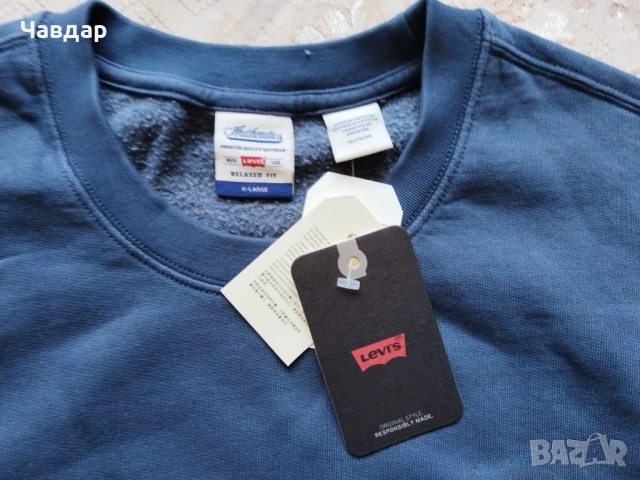 Мъжки блузи Levi's - размер L/XL/XXL, снимка 4 - Блузи - 51317063