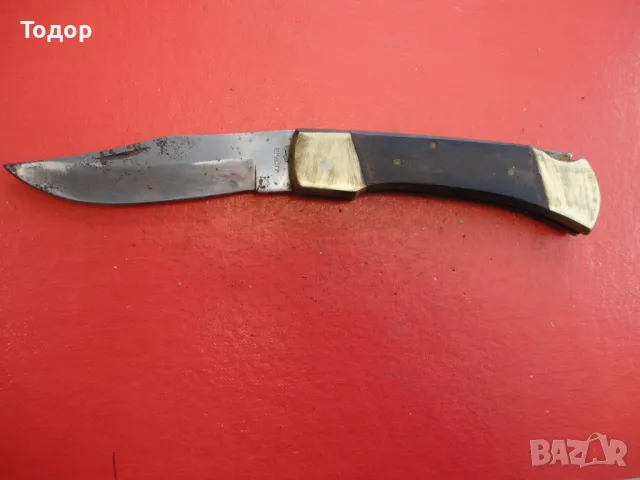 Немски полуавтоматичен джобен нож 11, снимка 6 - Ножове - 50254620