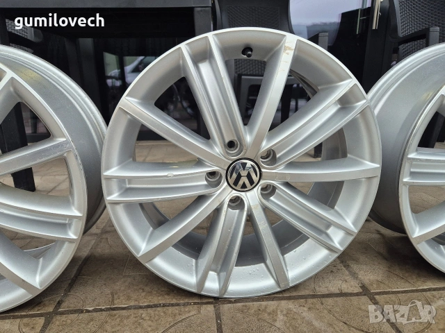 Оригинални Джанти Фолксваген Тигуан 18 цола , снимка 9 - Гуми и джанти - 53954586