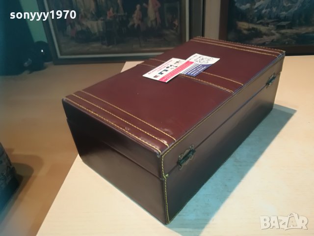 vertini-italy-висококачествен кожен куфар-35х21х13см, снимка 16 - Колекции - 29215759