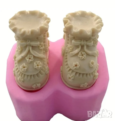 Молд бебешки обувки , снимка 2 - Форми - 50661400