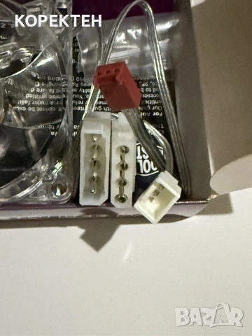 Вентилатор Cooler Master 80mm 3pin Син LED, снимка 5 - Други - 53331969