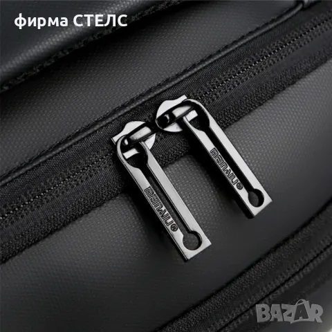 Раница за пътуване STELS, Ръчен багаж, 32x13x40см, Черен, снимка 15 - Раници - 47373075