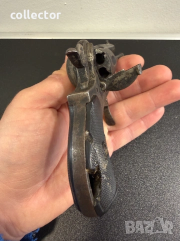 Автентичен щифтов револвер - Лефуше. №8086, снимка 6 - Антикварни и старинни предмети - 54080943