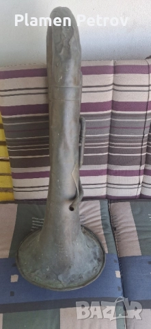 Туба муз инструмент , снимка 7 - Антикварни и старинни предмети - 51719914