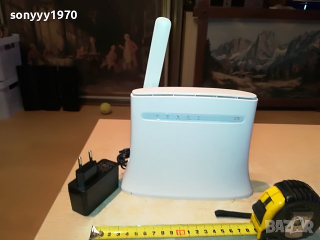 ZTE 4G ROUTER+ADAPTER 0512221953, снимка 6 - Рутери - 38913441