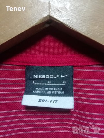 Nike Golf Polo оригинална мъжка тениска фланелка размер L, снимка 4 - Тениски - 40274746