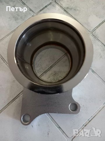 Даунпайп фланец с гарнитура, за турбо,Т3Т4, Т04Е, неръждавейка, нов, T3T4, T04E, снимка 2 - Части - 38251168