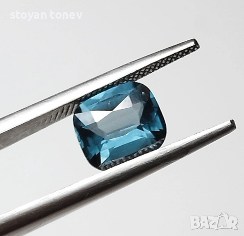 Рядък естествен син шпинел от Танзания - 1.28 карата! Сертифициран!, снимка 12 - Други - 54072376