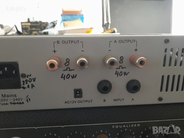 Китарна глава 2х40 вата, снимка 17 - Ресийвъри, усилватели, смесителни пултове - 51287621