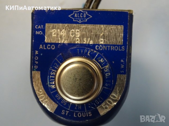 магнет вентил ALCO CONTROLS 214 CB G1/4 110VAC solenoid valve, снимка 7 - Резервни части за машини - 37827804