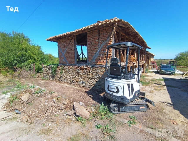 Услуги с минибагер и тристранен самосвал 3,5т, снимка 8 - Други ремонти - 54188376