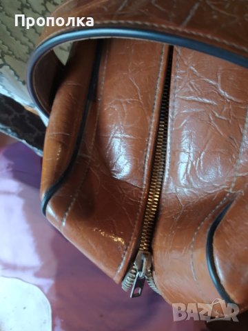 Красиви, впечатляващи, ретро куфар и пътна чанта, снимка 12 - Куфари - 42763967