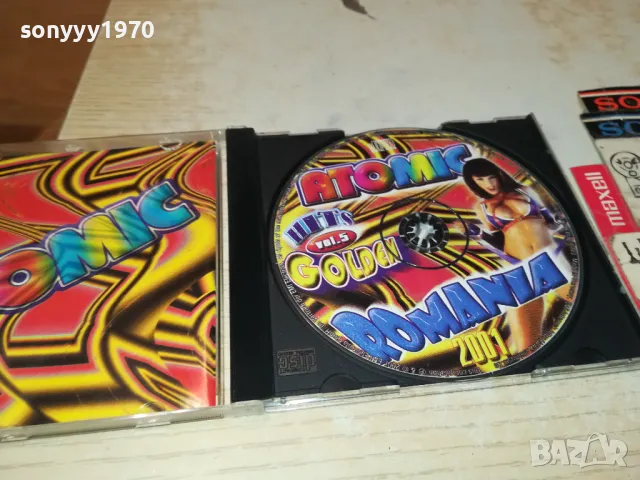 ATOMIC GOLDEN HITS 5 ROMANIA 2001 CD 1804251956, снимка 13 - CD дискове - 49944715