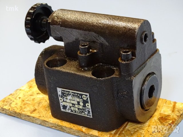 Хидравличен преливен клапан ПМ-ПКП-10.01А, снимка 3 - Резервни части за машини - 42222268