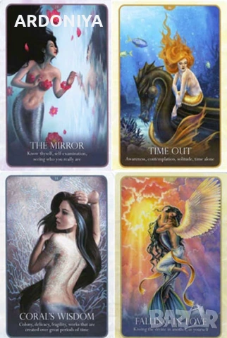 Oracle of the Mermaids - карти оракул, снимка 11 - Езотерика - 54161370