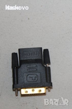 Букса преходник от HDMI към DVI, снимка 3 - Други - 17503325