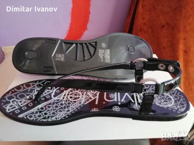  Calvin Klein Julissa Bandana Print , снимка 5 - Сандали - 29701373