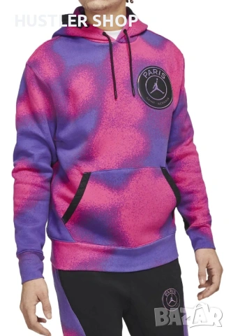 Мъжки суитшърт NIKE JORDAN PARIS SAINT GERMAIN. Размер XS/S, снимка 4 - Спортни дрехи, екипи - 53939571