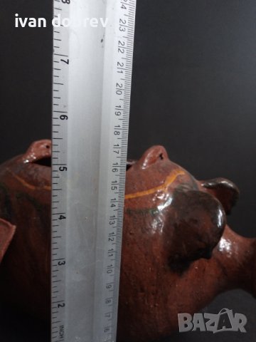 Керамично прасенце гюведже за готвене на фурна, снимка 6 - Съдове за готвене - 39923900