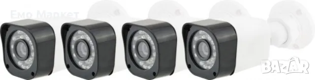 Система за видеонаблюдение E’CH CCTV 4K Ultra HD, снимка 4 - Комплекти за видеонаблюдение - 49242915