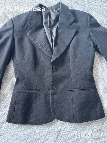 Черно сако, снимка 2 - Сака - 53094815