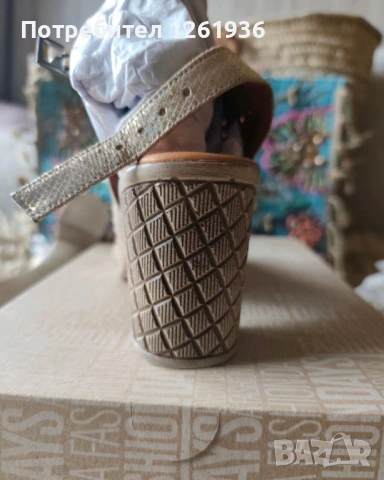 Дамски сандали, неразличими от нови 36 номер , снимка 4 - Сандали - 54190660