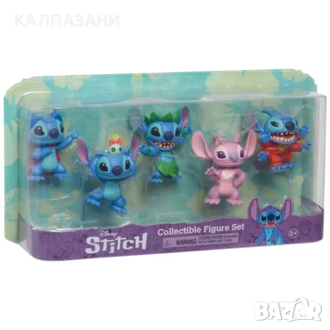 STITCH 5 фигури Collectable 46211, снимка 3 - Фигурки - 47759893