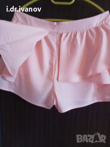 страхотни светло розови къси панталонки, снимка 3 - Къси панталони и бермуди - 54177550