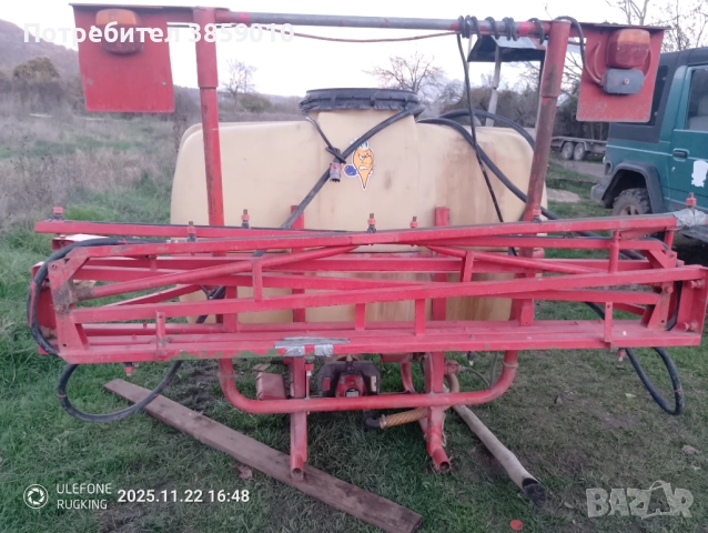 Пръскачка за трактор 10метра , снимка 3 - Селскостопанска техника - 52504281