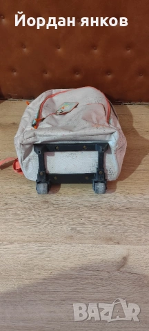 Ученическа раница с колелца (тролей) Esprit, снимка 3 - Раници - 54364650