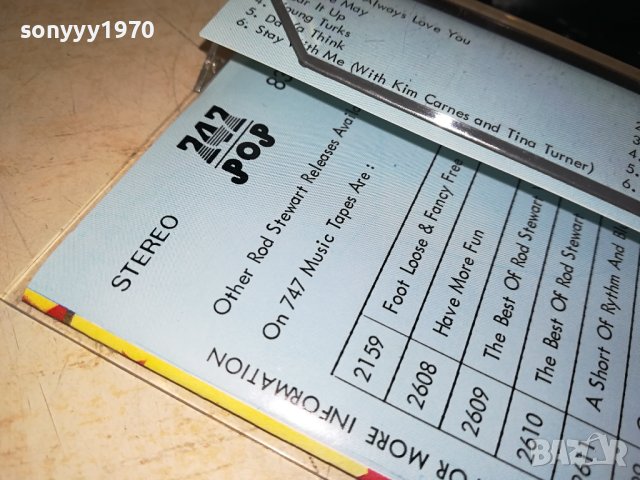 ROD STEWART-ORIGINAL TAPE 0809231213, снимка 11 - Аудио касети - 42120522