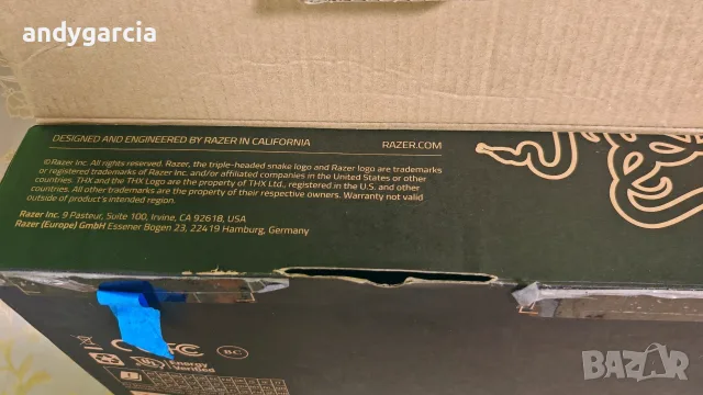 Razer Blade 15/Intel Core i7-11800H/NVidia RTX 3070 8GB/16GB RAM/512GB SSD/15.6 2560x1440 (Quad HD), снимка 3 - Лаптопи за игри - 56021031