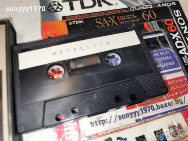 METALLICA-TAPE 1803261830H1E5R, снимка 2 - Аудио касети - 53889963