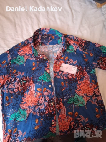 Мъжка риза-Gulf Biro Ansio, снимка 3 - Ризи - 54340998