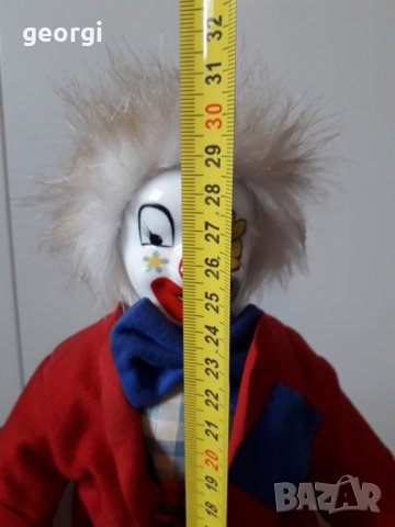 Порцеланова кукла клоун, снимка 8 - Колекции - 34019394