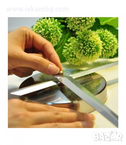 3D СТЕНЕН ЧАСОВНИК СЪС ЗАЛЕПВАЩИ АРАБСКИ ЦИФРИ - код  4202, снимка 7 - Стенни часовници - 33946408