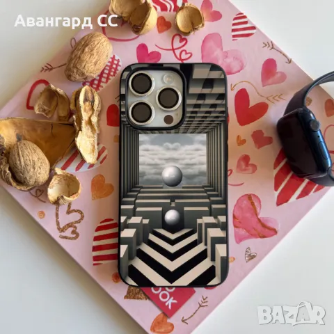 Силиконов Кейс за iPhone с уникален 3D Принт