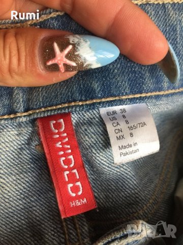 Оригинални изчистени панталони H&M !, снимка 5 - Къси панталони и бермуди - 29701480