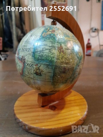 Глобус, снимка 4 - Антикварни и старинни предмети - 31457420