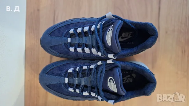 Оригинални маратонки Nike Air Max 95 (Navy Blue) – Размер 40.5 / US 7.5, Дължина на стелката: 25.5см, снимка 10 - Маратонки - 56245527