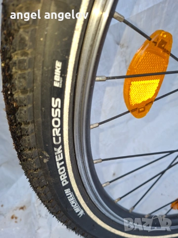 Електрическо колело 26 цола, Алуминиева рамка нови гуми Мишелин