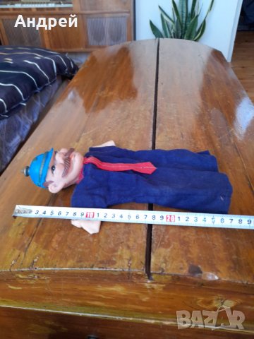 Стара кукла за куклен театър Полицай, снимка 4 - Други ценни предмети - 42828231