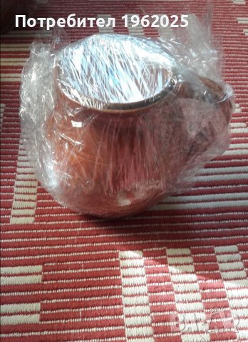 Автентични Керамични съдове - Гърне, Кана ,Свещник и Пепелник, снимка 2 - Градински мебели, декорация  - 36739493