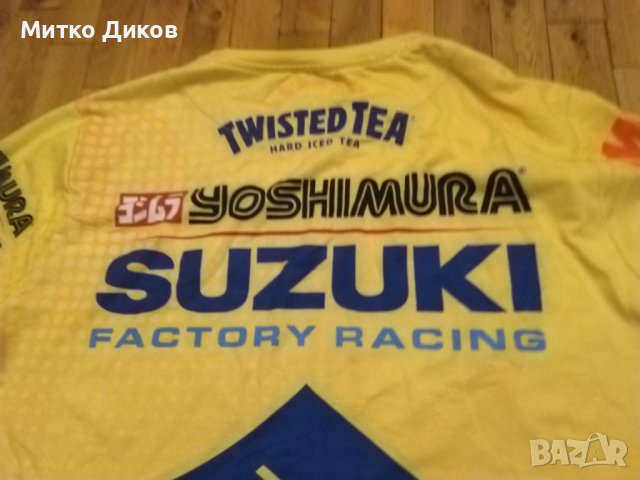 Suzuki akrapovic Thor маркова тениска мотори размер реален ХХЛ, снимка 8 - Други спортове - 42792594